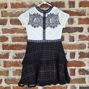 GB Girls White Lace Garment